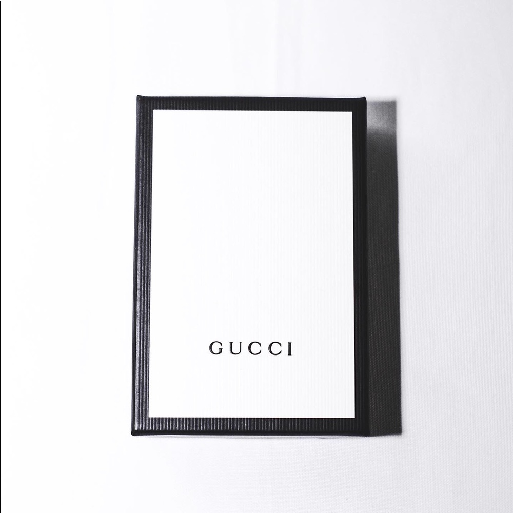 Gucci GG Supreme Bee Print Card Holder